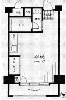 朝日中目黒マンションの図面１