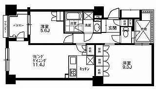 六本木ヒルズレジデンスＡ棟の図面２
