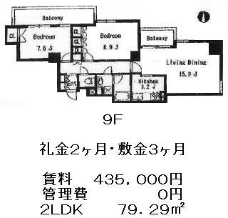 六本木ヒルズレジデンスＤ棟の図面３