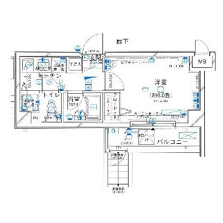 パレステュディオ代々木Ⅱ　神宮の杜の図面１