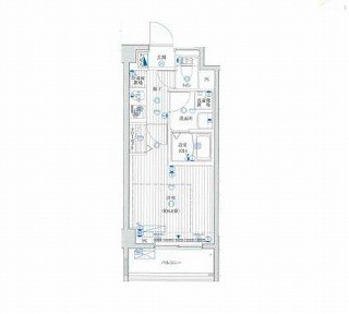 ライズ中野新橋の図面２