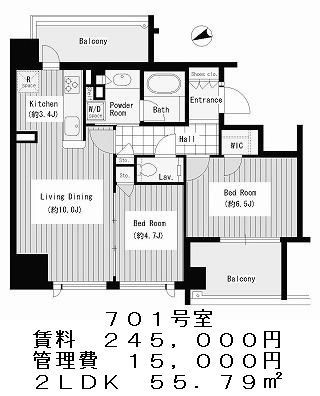 シティテラス目白　Ｄテラスの図面３