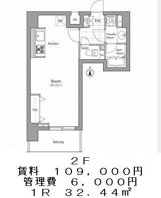 ライオンズフォーシア大山の図面２
