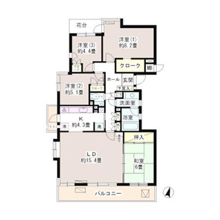 パーク・ハイム落合台の図面１