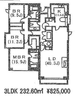 パシフィックハウス麻布台の図面２