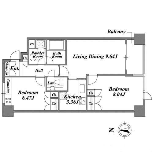 ＮＫ青山ホームズの図面１