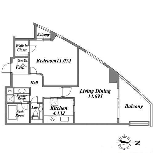 ＮＫ青山ホームズの図面２