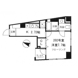 K’s nishiazabu Ⅱの図面２