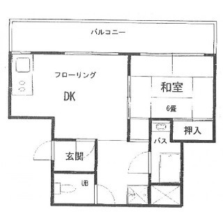 原宿第25宮廷マンションの図面１