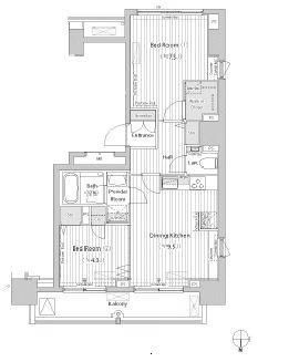 エスペランサ南麻布の図面３