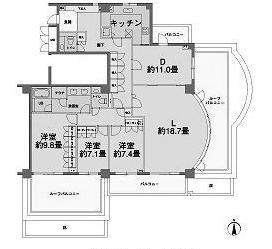 カスタリア等々力の図面３