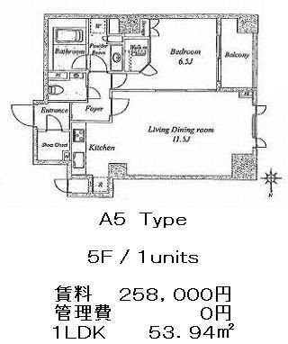 グレンパーク駒場の図面１