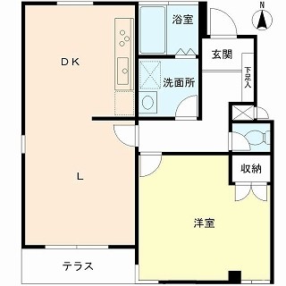 アールコート上野毛の図面１