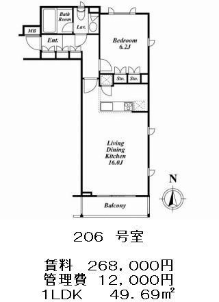 南麻布ウエストの図面２