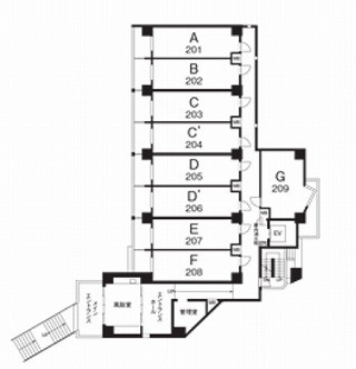 パークハビオ恵比寿の図面１