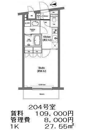 コンフォリア北沢の図面２