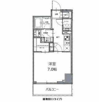 レジディア白金高輪Ⅱの図面２