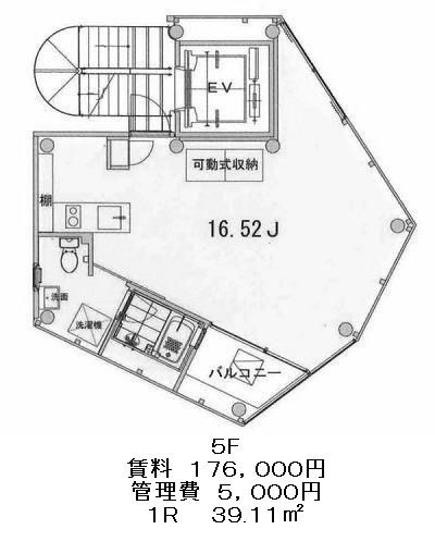 フレッグ東麻布の図面１