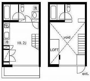 フレッグ自由ヶ丘ELの図面２