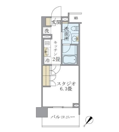 アパートメンツ千駄木202号室