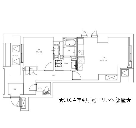 プライムアーバン笹塚301号室の図面