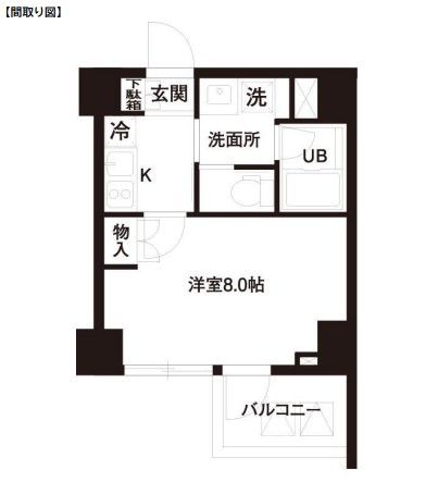 レジディア白金高輪204号室