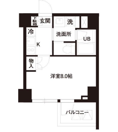 レジディア白金高輪304号室