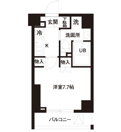 レジディア白金高輪605号室