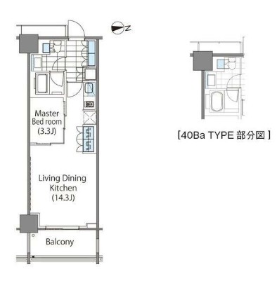 コンフォリア新宿イーストサイドタワー1024号室