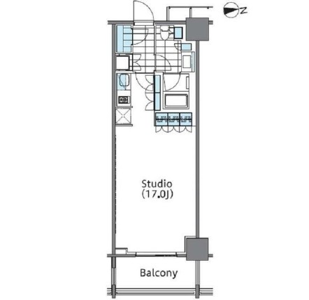 コンフォリア新宿イーストサイドタワー1625号室