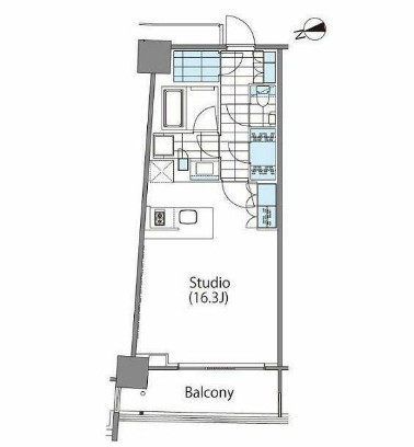 コンフォリア新宿イーストサイドタワー507号室