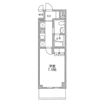 プラウドフラット仙川Ⅱ503号室の図面