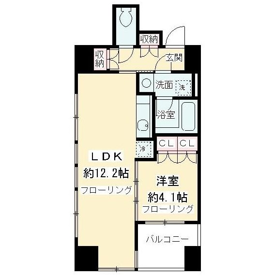 ニューシティアパートメンツ千駄ヶ谷Ⅱ1003号室の図面