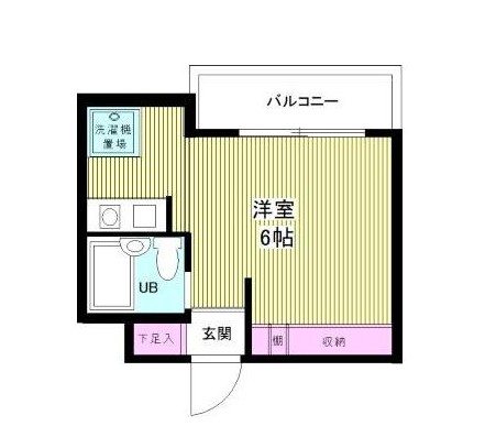 プラティーク笹塚312号室の図面