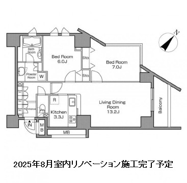 レジディアタワー中目黒1103号室