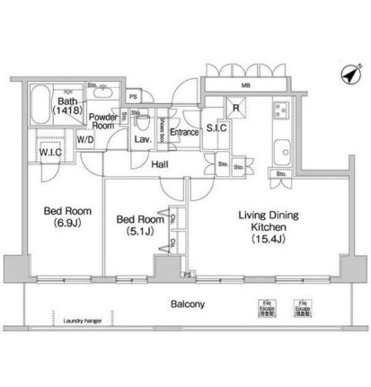 コンフォリア田町602号室