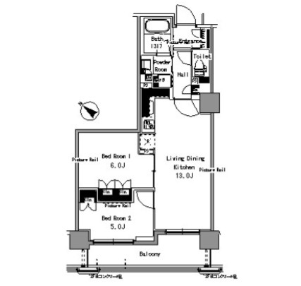 パークアクシス日本橋浜町1003号室