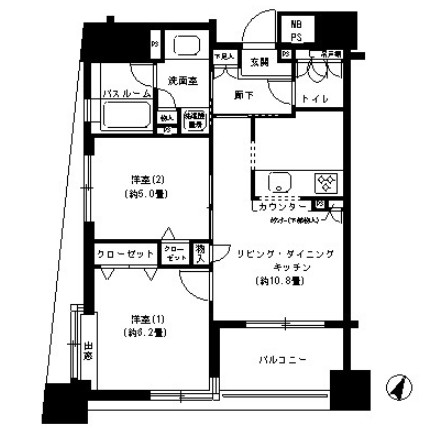 パークキューブ市ヶ谷301号室