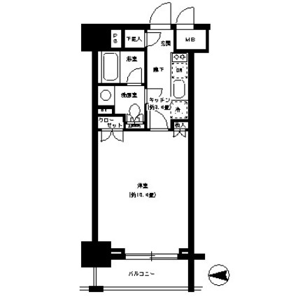 パークキューブ神田203号室