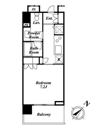 ＫＤＸレジデンス白金Ⅱ203号室の図面