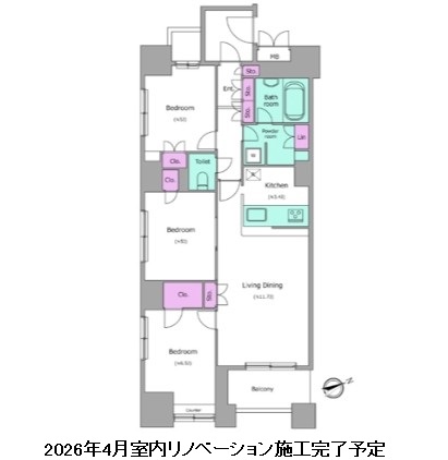レジディア日本橋馬喰町1001号室