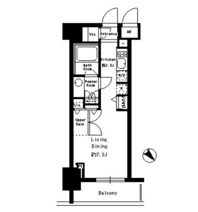 パークルージュ赤坂檜町602号室