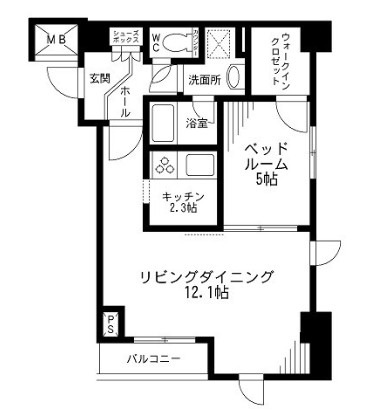 レジディア九段下1301号室