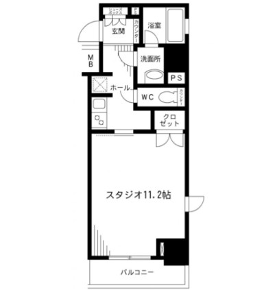 レジディア九段下901号室