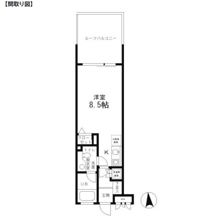 レジディア笹塚215号室