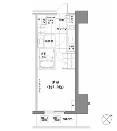 パークハビオ渋谷1009号室