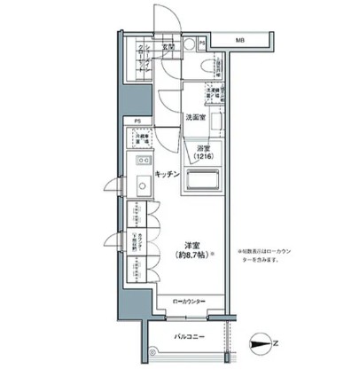 パークハビオ東中野304号室