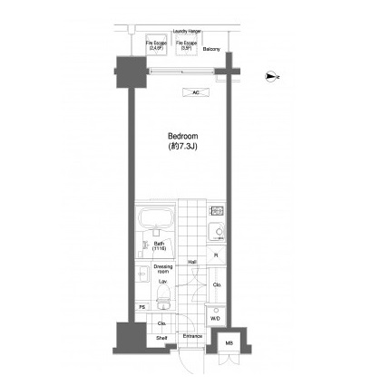 プライムアーバン目黒大橋ヒルズ206号室