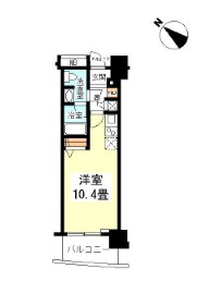 クレアール赤坂202号室の図面