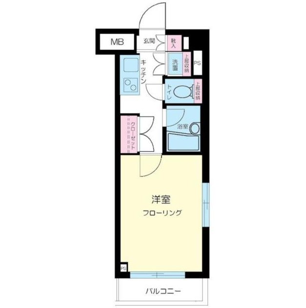 ルーブル渋谷松濤1Ｆ号室の図面